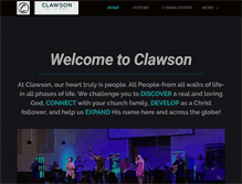 Tablet Screenshot of clawsonag.org